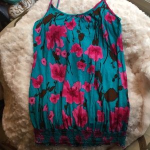 Women’s Floral XXI Spaghetti String Top - Size S